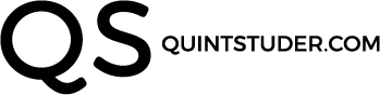 Quint Studer Logo QS SideBlack